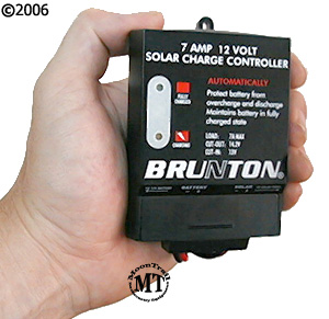 Brunton Solaris 6 Solar Array : folded in hand