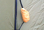 Exped Cord Stuffsack in use