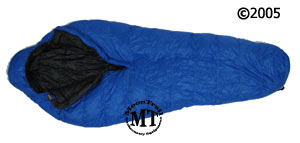 Golite Feather : with zipper fully open