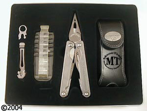 Leatherman Gift Box for Charge Series with Nylon Sheath, Open