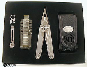 Leatherman Gift Box for Charge Series with Leather Sheath, Open