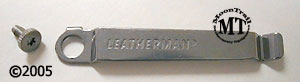Leatherman Kick's Optional Pocket Clip and Screw