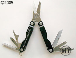 Leatherman Micra, photo of tools open