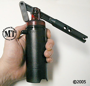 MSR Sweetwater  water filter held in hand