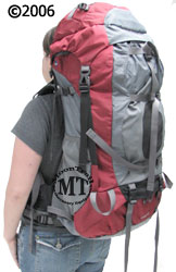 Osprey Ariel 65 women's backpack: worn by 5'4