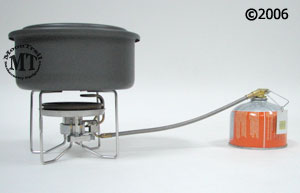Snow Peak Giga Power BF LArge Burner Stove : fuel canister and 2.1 liter pot not included