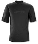 Arc'teryx Ether Crew Short Sleeve Logo - Black