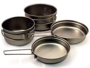 Titanium Multi Compact Cook Set