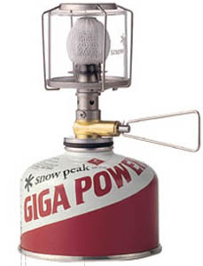 Snow Peak GigaPower Lantern, manual-start :: Gas lanterns :: Other ...