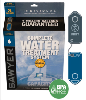 SP162, 2L Complete Water Treatment System
